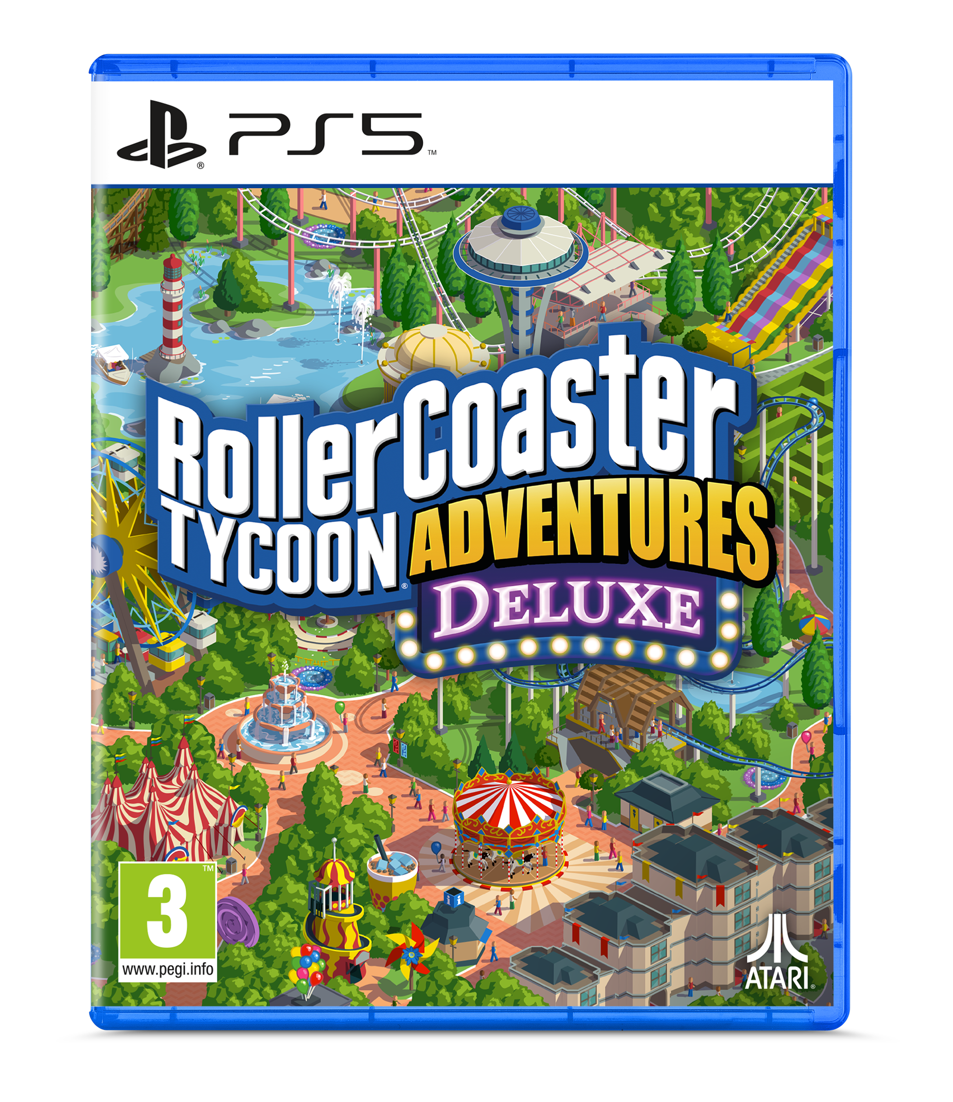 Jogo PS5 Rollercoaster Tycoon Adventures Deluxe